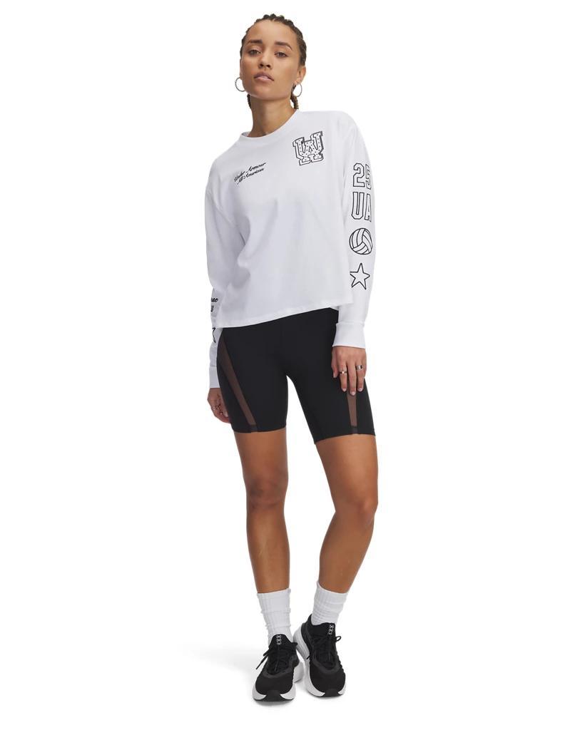 Women's UA Heavyweight Cotton All America Oversized Long Sleeve Product Image