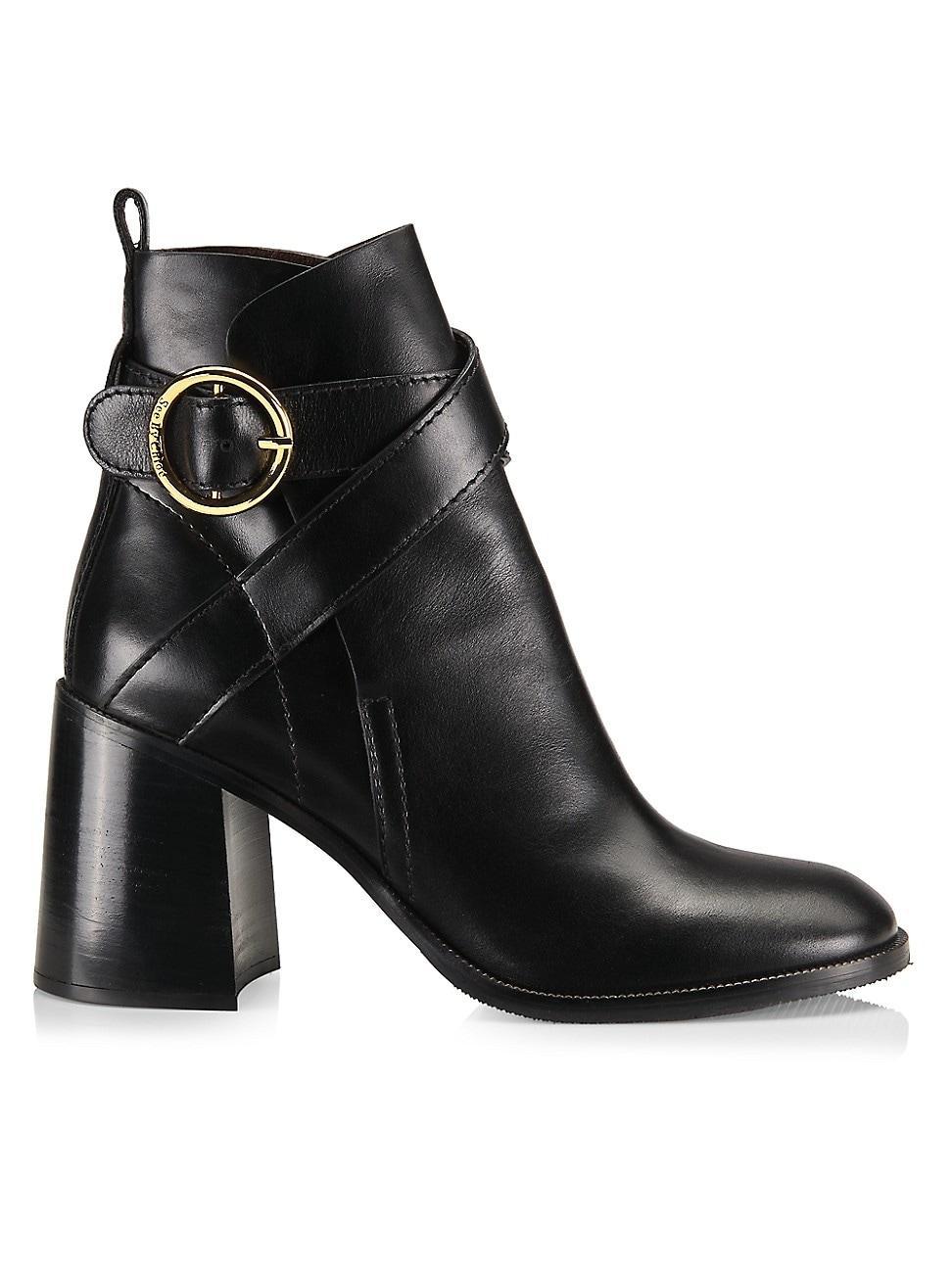 Womens Leather Ankle Booties product image