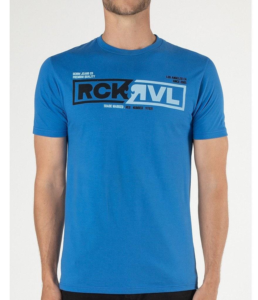 Rock Revival Short Sleeve #double;RCKRVL#double; Chest Banner Graphic T-Shirt Product Image