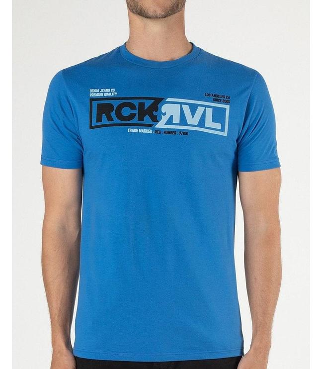 Rock Revival Short Sleeve #double;RCKRVL#double; Chest Banner Graphic T-Shirt Product Image