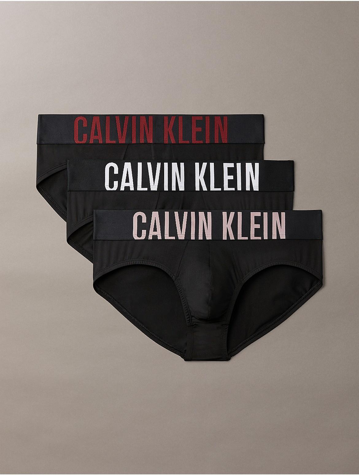 Calvin Klein Mens Intense Power Micro 3-Pack Hip Brief - Multi - M Product Image