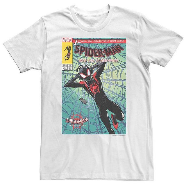 Big & Tall Marvel Spiderverse Collectors Comic Cover Tee, Mens Product Image