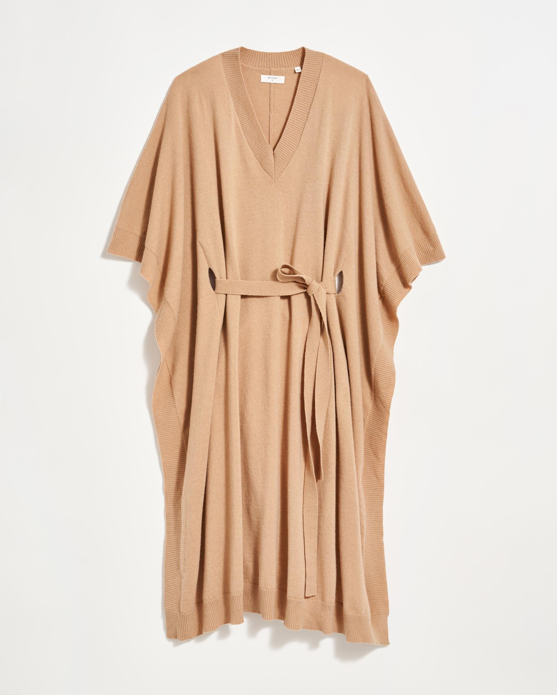 PONCHO SWEATER DRESS Product Image