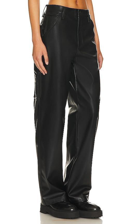 Rag & Bone Sid Faux Leather Carpenter Pant Size 34. Product Image