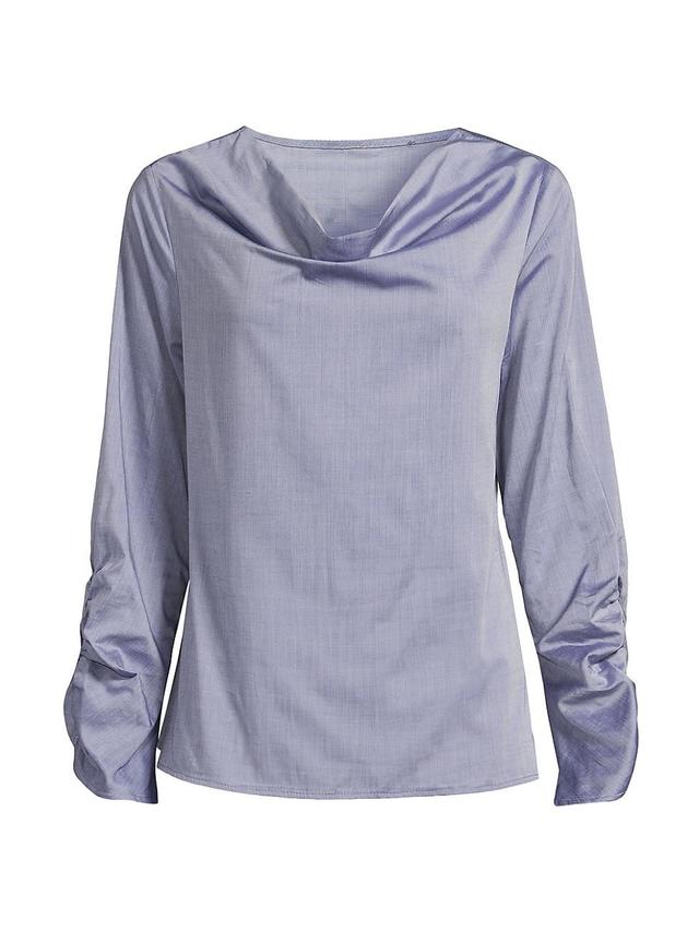 Womens Dania Cowlneck Blouse Product Image