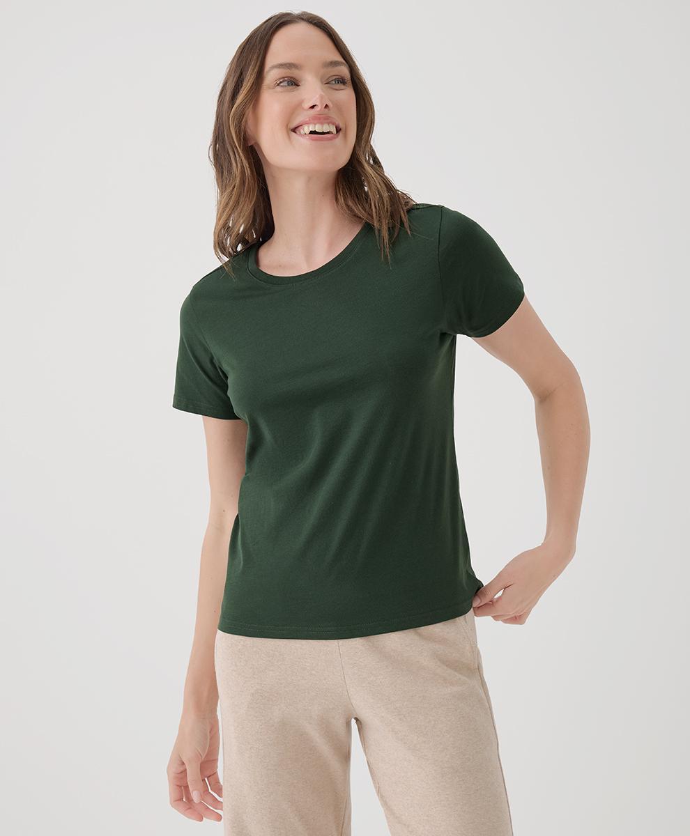 Womens Softspun Crew Neck Tee S Product Image