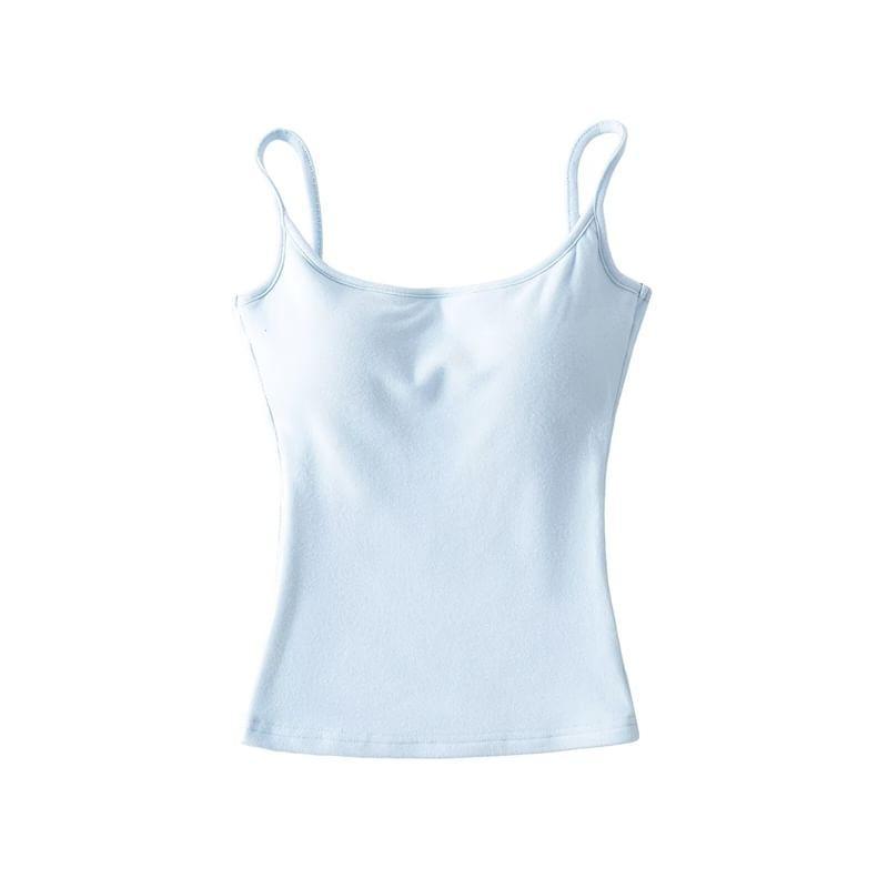 Plain Crop Camisole Top Product Image