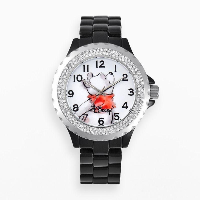 Disneys Winnie the Pooh Womens Watch, Black Product Image