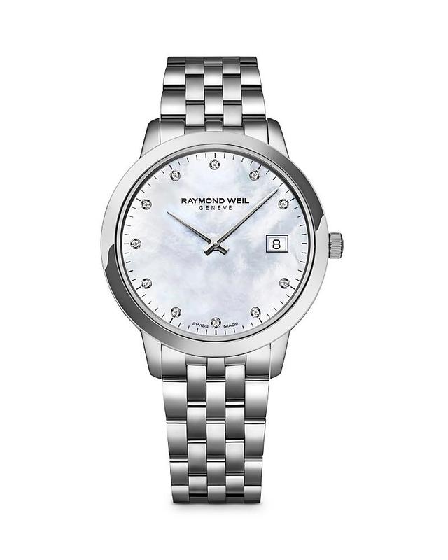 Raymond Weil Toccata Mother-of-Pearl & Diamond Watch, 34mm Product Image