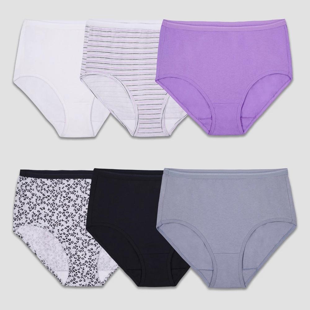 Fruit of the Loom Womens 6pk Classic Briefs - Colors May Vary Product Image