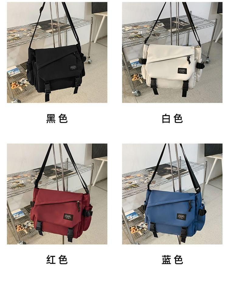 Applique Multi-Pocket Messenger Bag Product Image