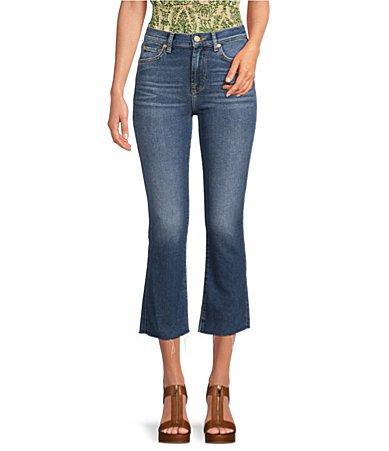 Womens High-Waisted Slim Kick Jeans Product Image