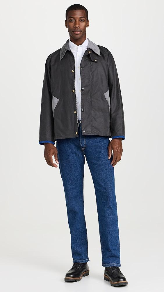 Flower Mountain Barbour x Flower Mountain Transport Wax Jacket | Shopbop Product Image