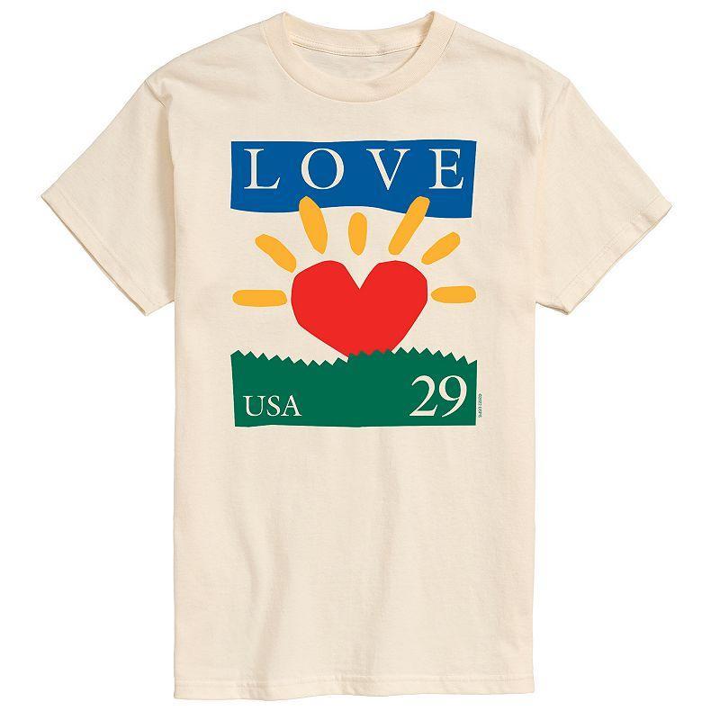 Mens USPS Love 29 Stamp Tee Product Image