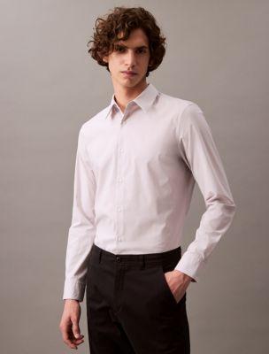 Refined Stretch Micro Stripe Classic Button-Down Shirt Product Image