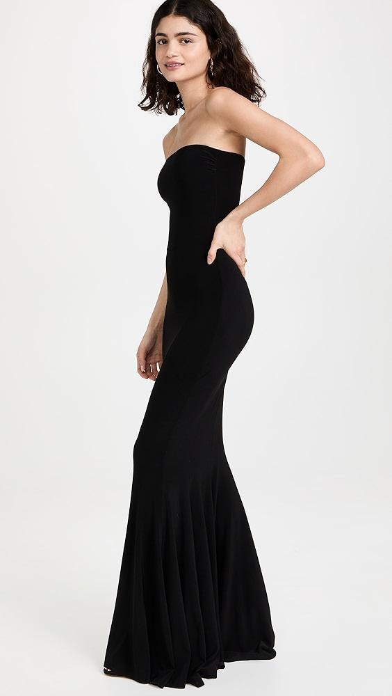 Norma Kamali Strapless Fishtail Gown | Shopbop Product Image