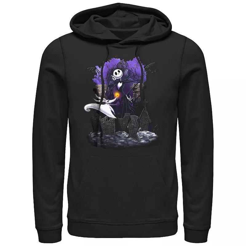 Disneys The Nightmare Before Christmas Graveyard Buddies Mens Graphic Hoodie Product Image