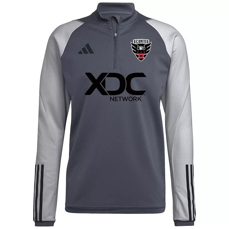 Mens adidas Gray Colorado Rapids 2023 On-Field AEROREADY Quarter-Zip Training Top Product Image