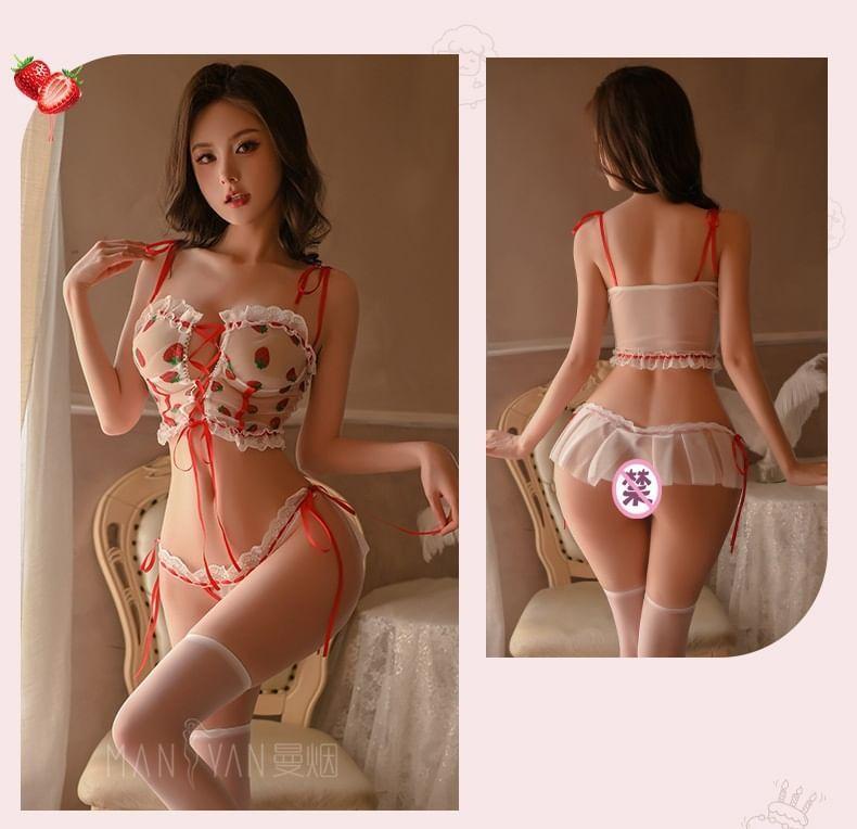 Lingerie Strawberry Set Product Image