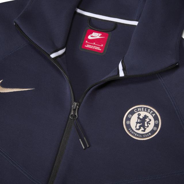 Chelsea FC Tech Fleece Windrunner Nike Men's Soccer Full-Zip Hoodie Product Image