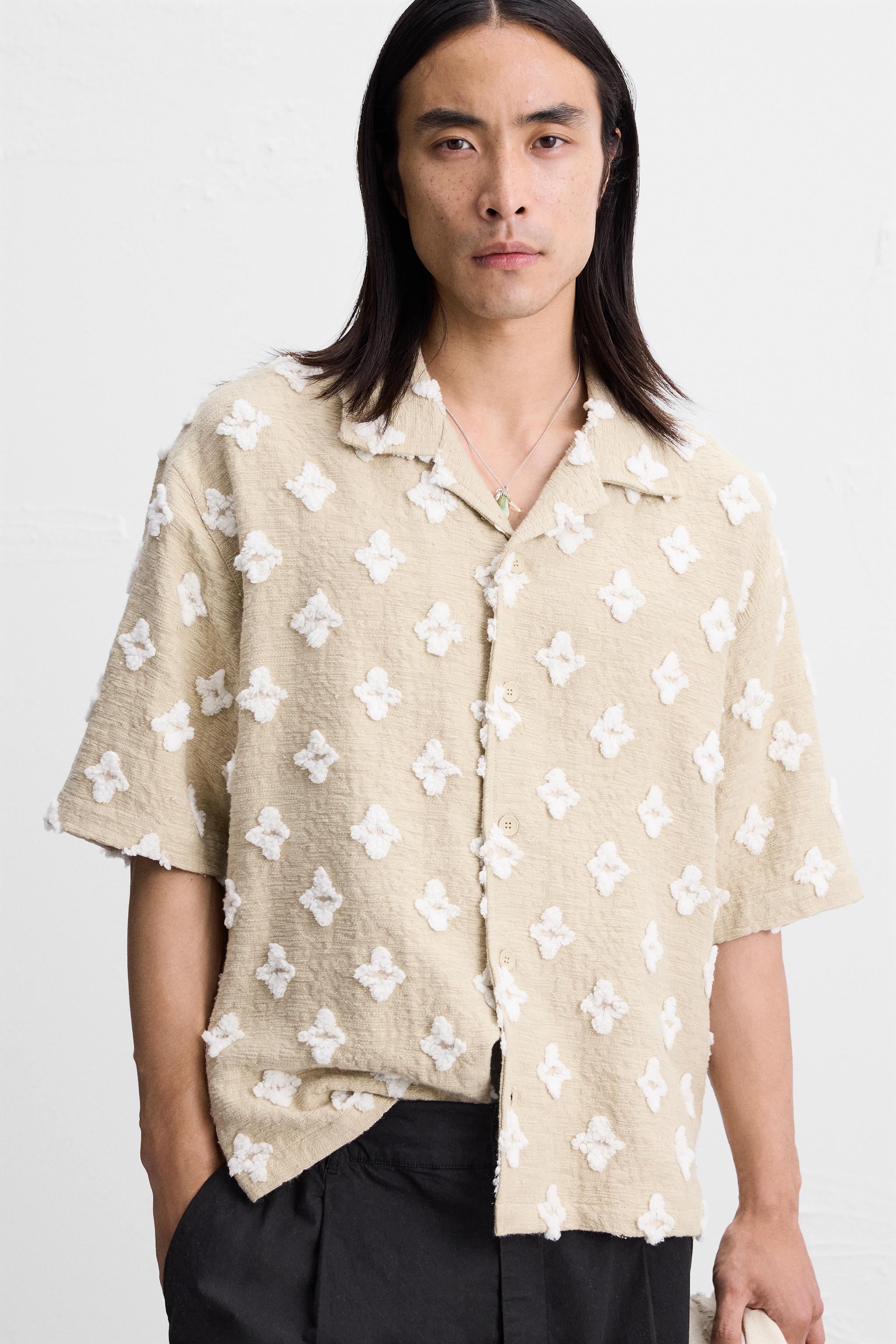 GEOMETRIC JACQUARD SHIRT Product Image