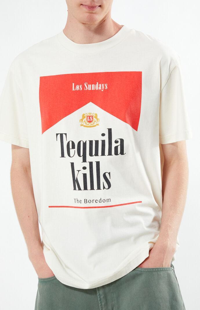 Los Sundays Mens Tequila Kills T-Shirt Product Image