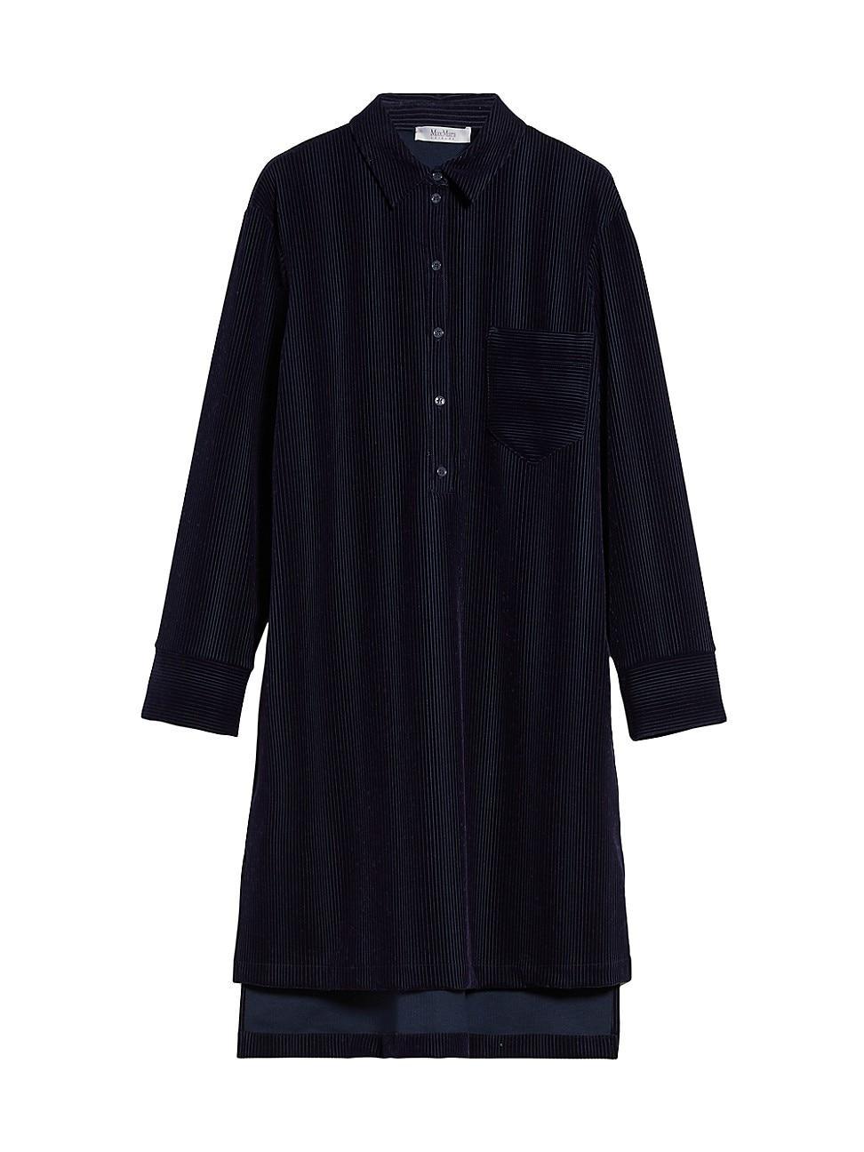 Womens Corduroy Shirtdress Product Image