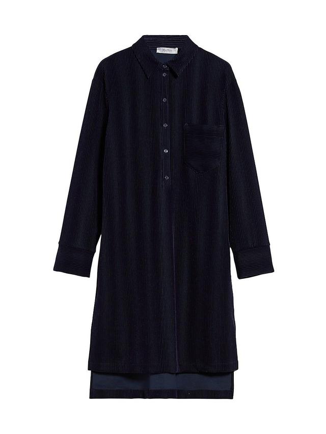 Womens Corduroy Shirtdress Product Image