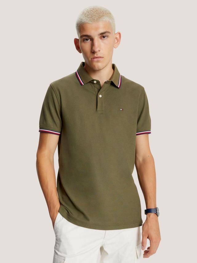 Tommy Hilfiger Men's Regular Fit Tommy Wicking Polo Product Image