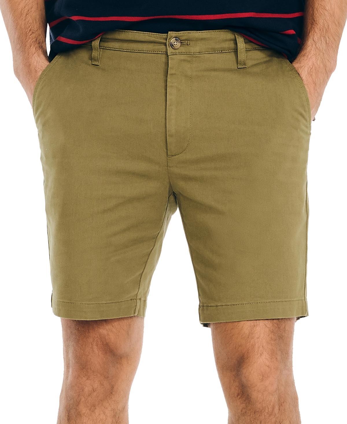 Nautica Classic-Fit 8.5 Stretch Chino Flat-Front Deck Short Product Image