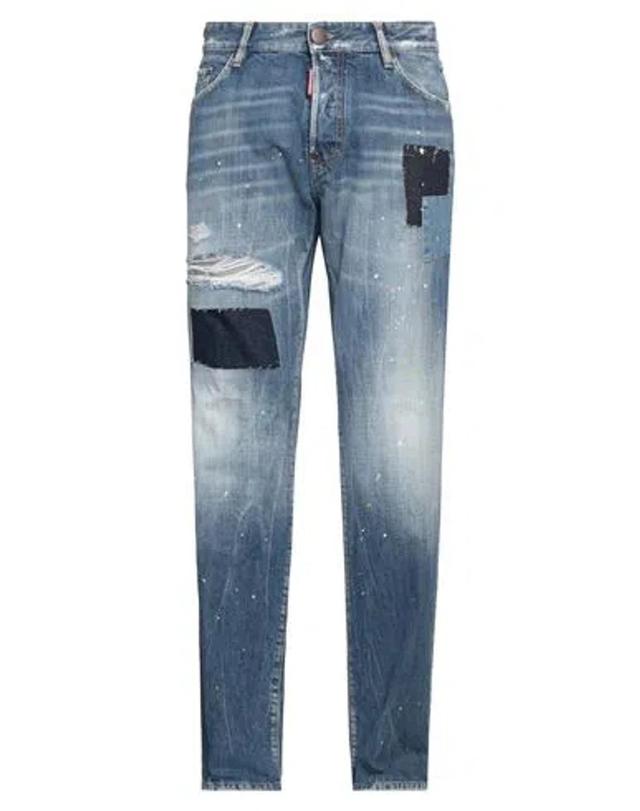 DSQUARED2 Man Jeans Blue Size 36 Cotton Product Image