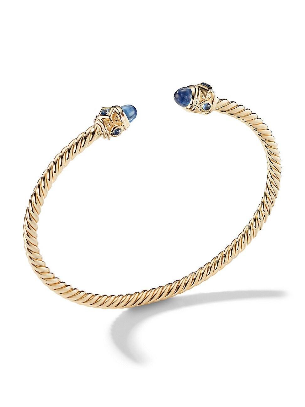 Womens Renaissance Cablespira Bracelet in 18K Yellow Gold Product Image