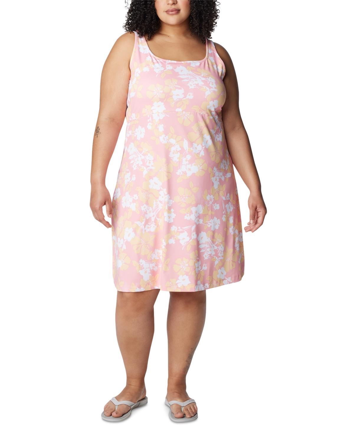 Columbia Pfg Plus Size Active Printed Freezer Iii Dress Product Image