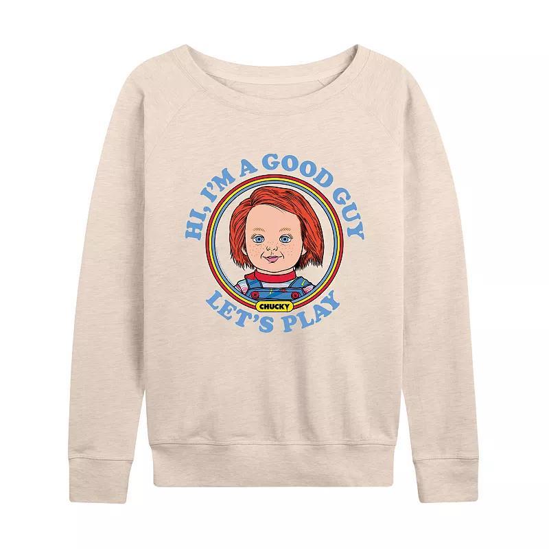 Womens Chucky Lets Play Lightweight French Terry Sweatshirt Product Image