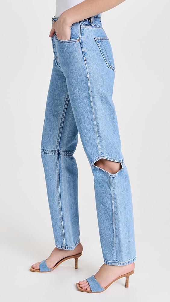 Still Here Cowgirl Jeans in Vintage Blue | Shopbop Product Image