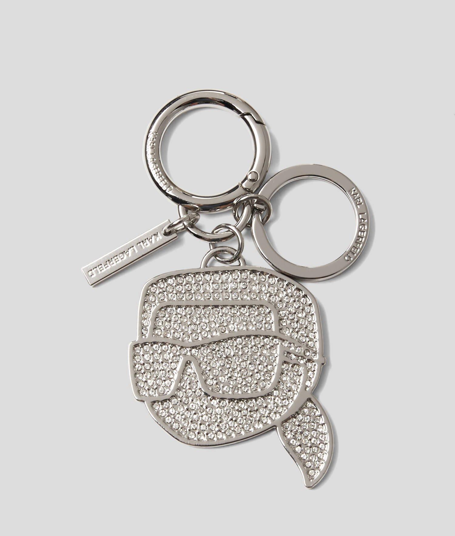 IKON RHINESTONE KARL KEYCHAIN Product Image