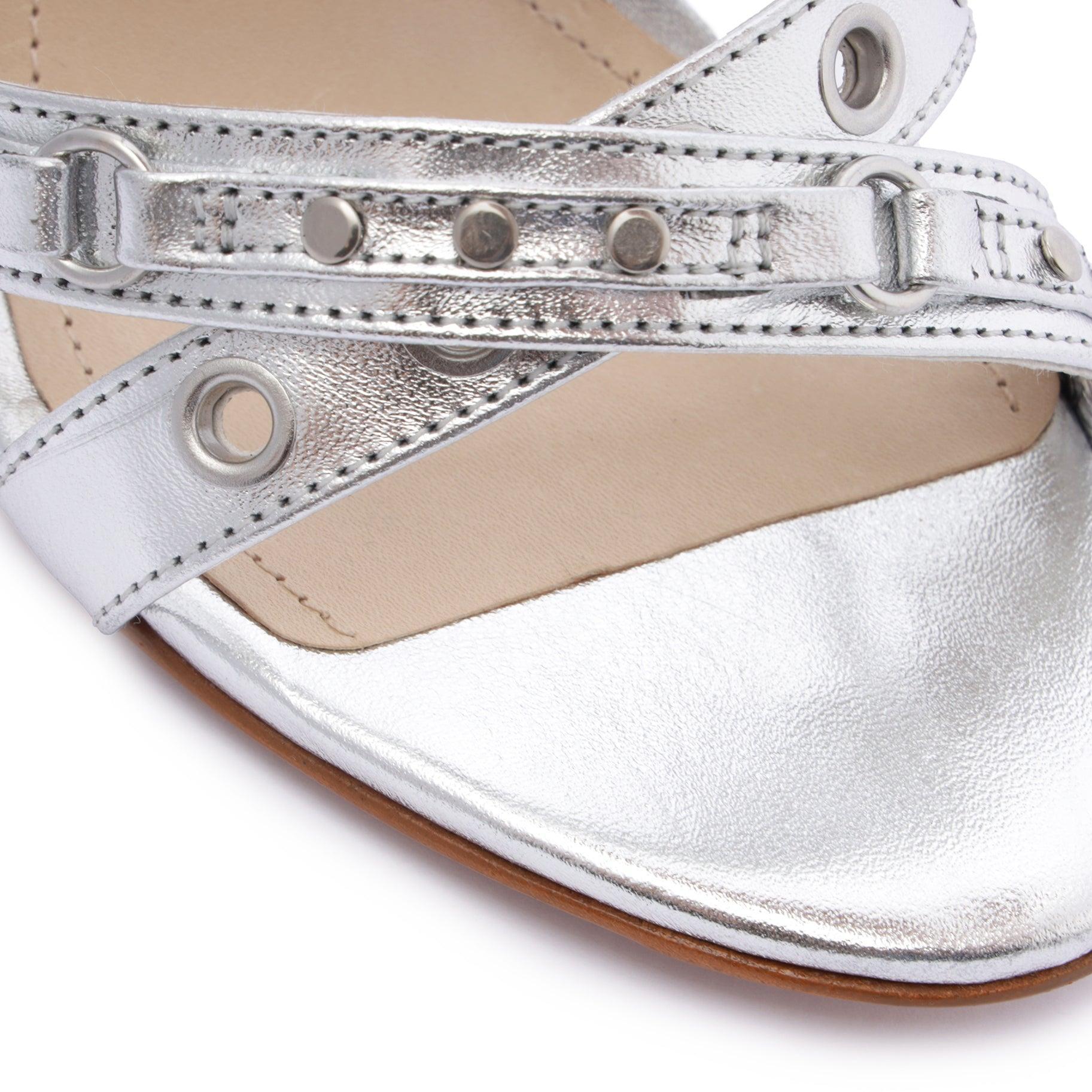 Patrizia Metallic Leather Sandal Product Image