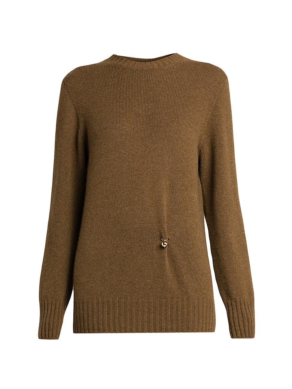 Womens Wool-Cashmere Sweater product image