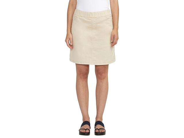 Jag Jeans On The Go Skort (Stone) Women's Skort Product Image