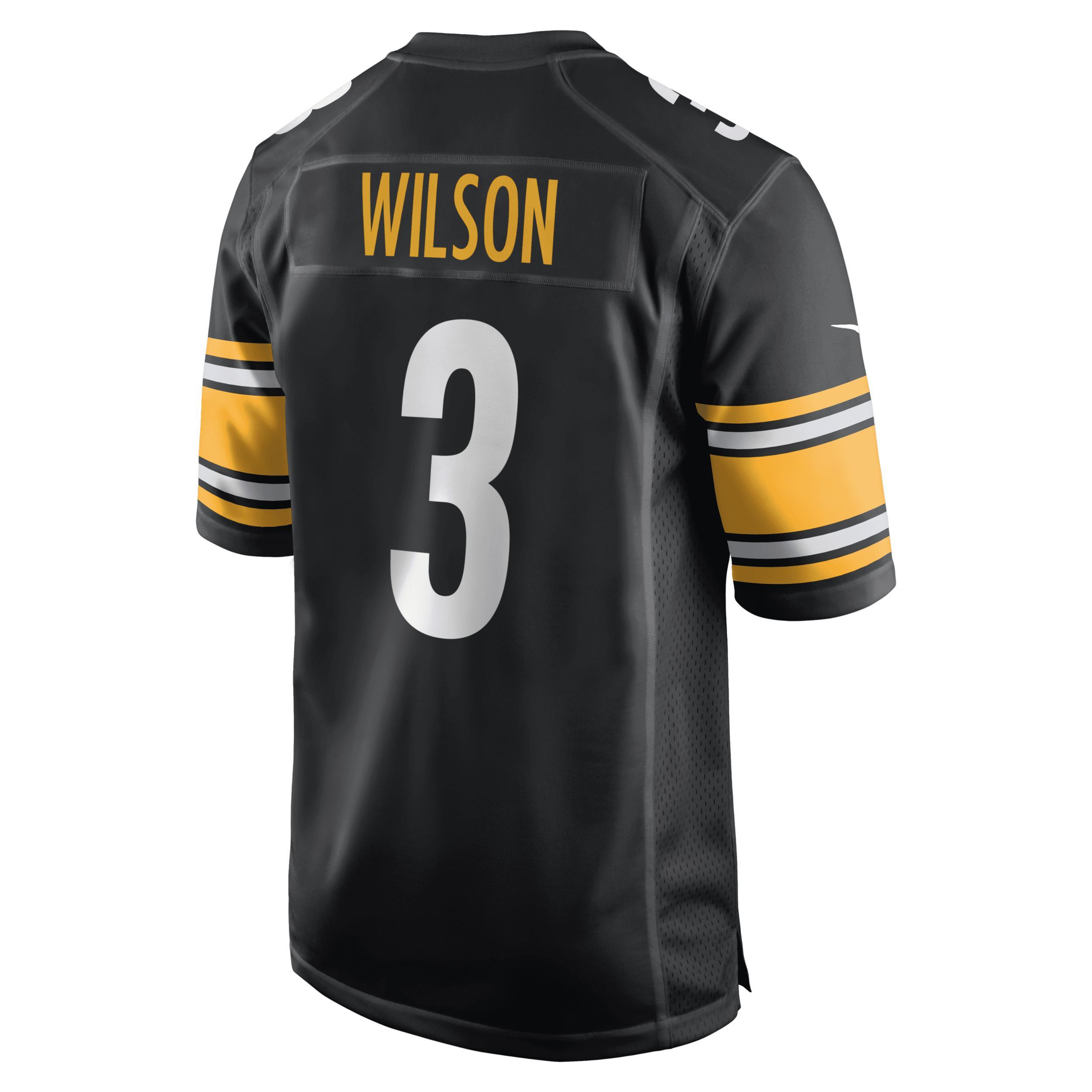 Mens Nike Russell Wilson Pittsburgh Steelers Game Jersey Product Image