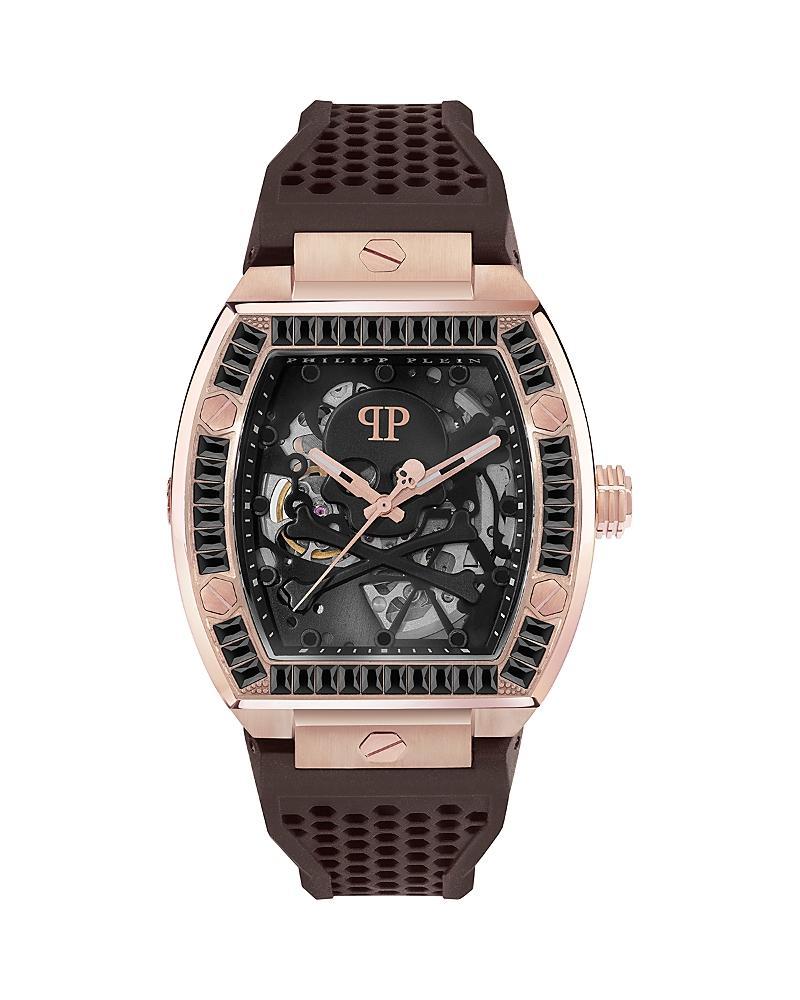 PHILIPP PLEIN The $keleton Silicone Strap Watch, 44mm Product Image