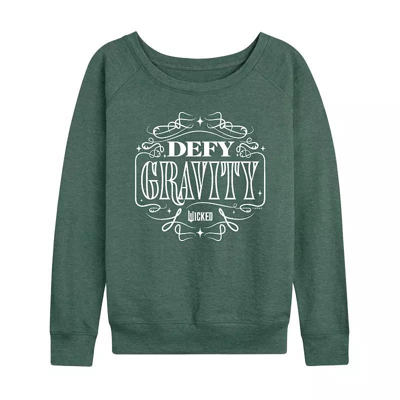 Womens Wicked Defy Gravity Lightweight French Terry Sweatshirt Product Image