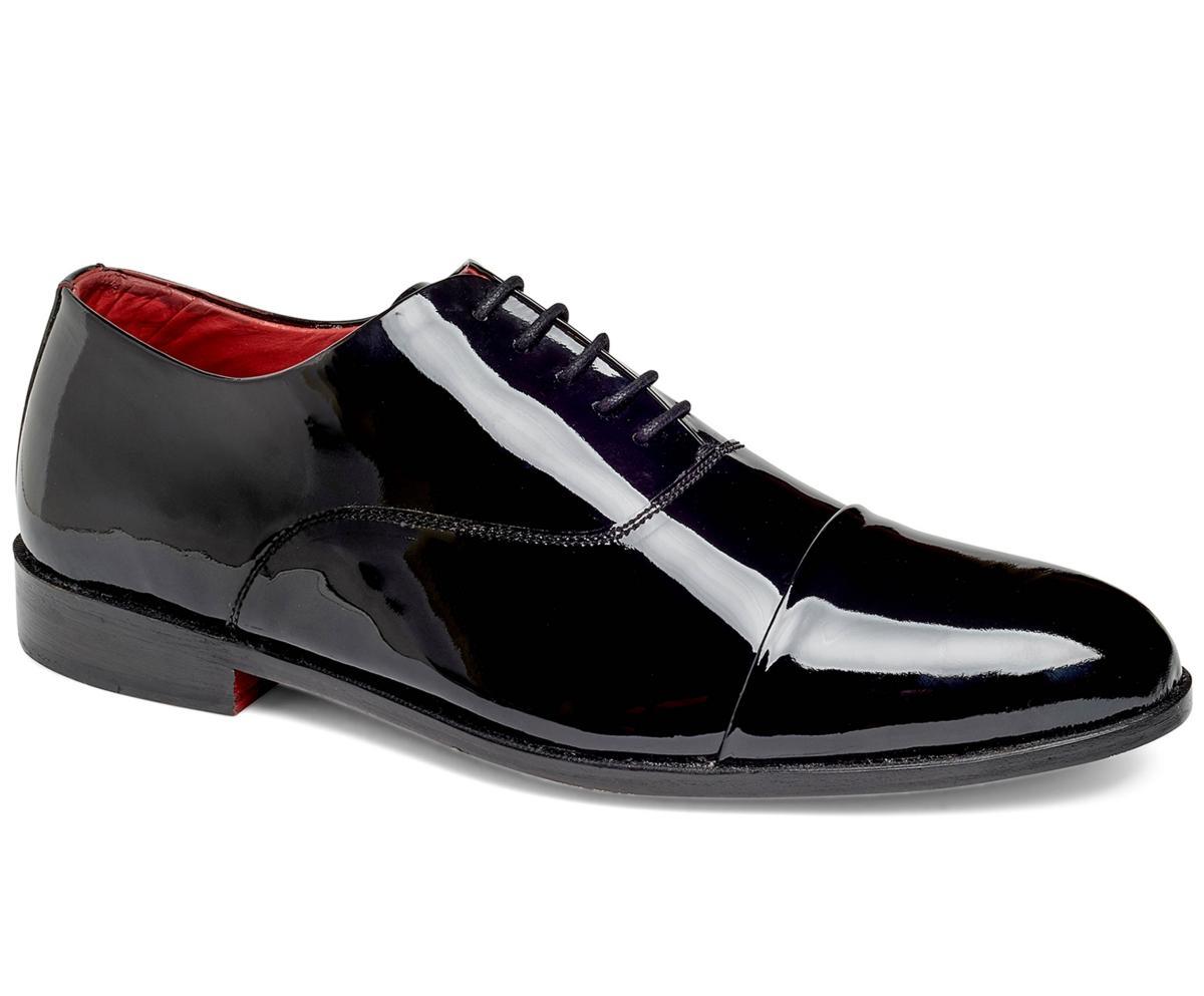 Carlos by Carlos Santana Tux Cap-Toe (Black) Men's Shoes Product Image