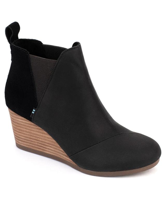 Toms Womens Kelsey Wedge Booties Product Image