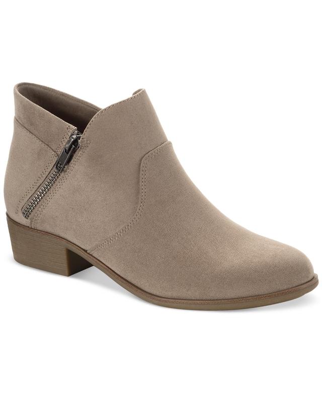 Sun + Stone Womens Adelinee Double Zip Ankle Booties, Created for Macys Product Image