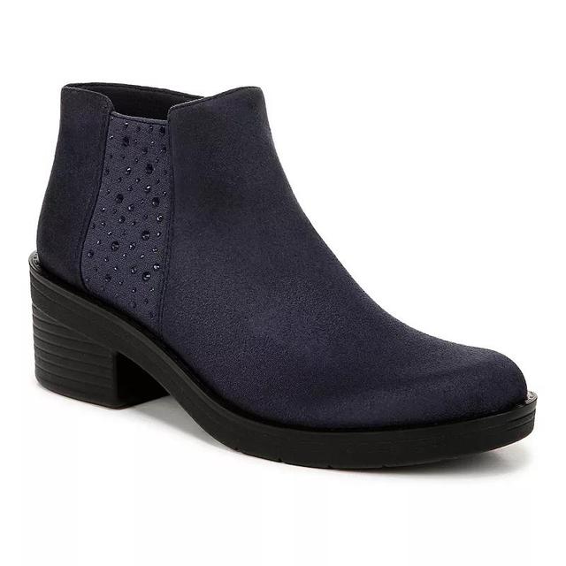 Bzees Outstanding Womens Ankle Boots Blue Blazer Product Image