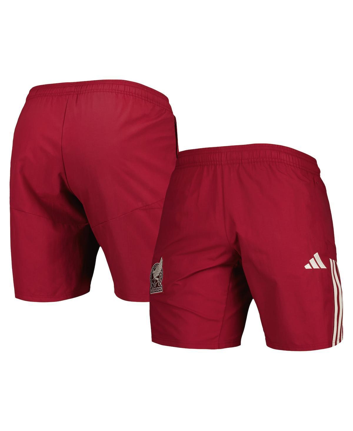 Mens adidas Red Mexico National Team Downtime Shorts Product Image