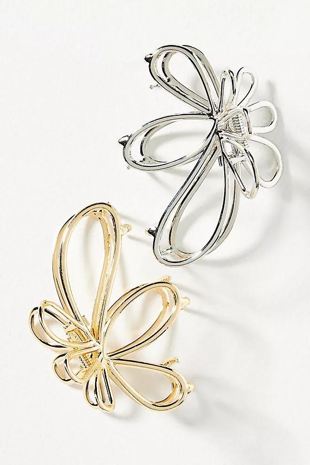 Getaway Floral Hair Claw Clips, Set of 2 Product Image