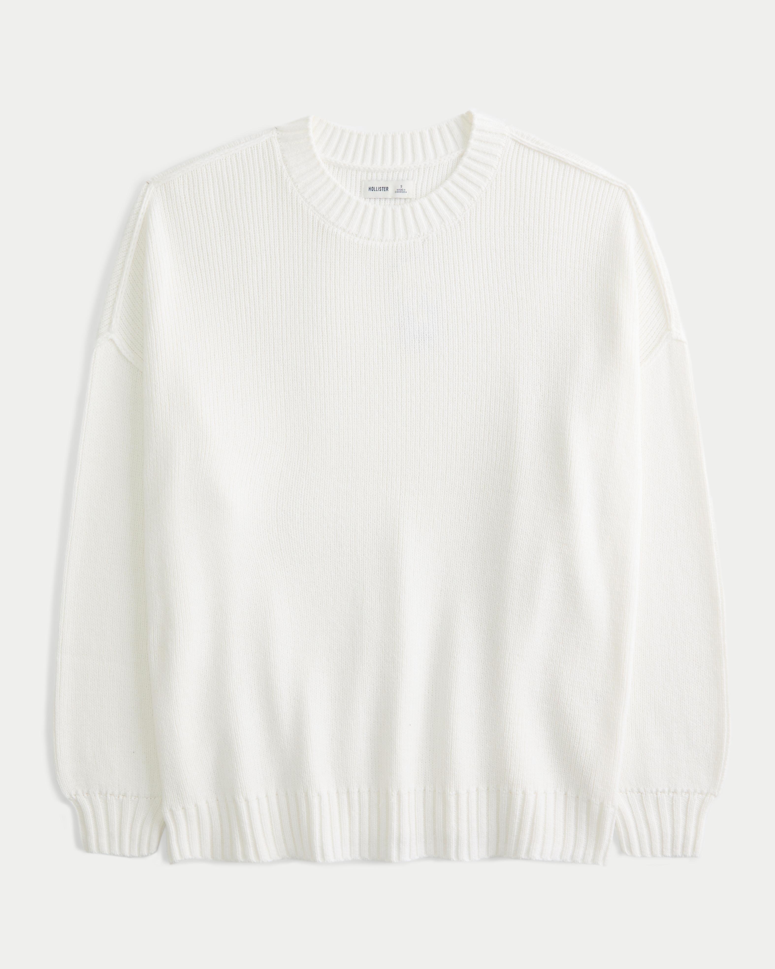 Oversized Crew Sweater Product Image