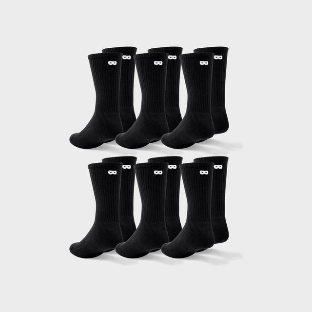 Pair of Thieves Mens 3+3 Bonus Pack Crew Socks 6-12 Product Image